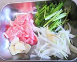 豚ロース肉もやしニラのスタミナ炒め作り方2写真