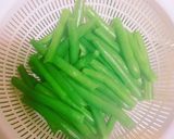 三度豆の辛子明太子炒め作り方4写真