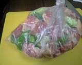 **鶏肉とねぎの塩炒め**作り方2写真