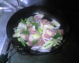 **鶏肉とねぎの塩炒め**作り方3写真