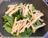 小松菜と油揚げの煮びたし作り方5写真