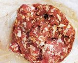 シシカバブ風豚バラ肉ハンバーグ作り方5写真