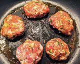 シシカバブ風豚バラ肉ハンバーグ作り方8写真
