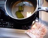 れんこん団子のもちもち味噌汁作り方1写真