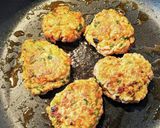 シシカバブ風豚バラ肉ハンバーグ作り方10写真