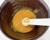 刺身（ぶり）と青菜（金時草）のからし和え作り方6写真