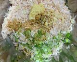 青じそ入り　ふんわりつくねハンバーグ作り方3写真