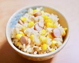 とうもろこし＆ウインナーごはん作り方4写真