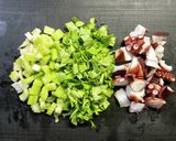 たことセロリの柚子胡椒混ぜごはん作り方2写真