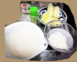とうもろこし炊飯器で簡単おこわ風作り方2写真