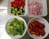 カラフル夏野菜 サラダごはん作り方4写真