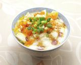 簡単！後かたずけ楽！味玉とろろ丼作り方4写真