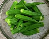 新鮮オクラのごま和え♪作り方2写真