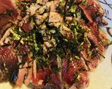 ありあわせシンプルなカツオのたたき丼作り方2写真