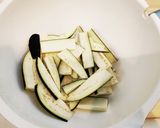 夏野菜 茄子としそのマヨサラダ作り方3写真