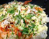 タコライス風キムチ炒飯作り方3写真