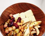 精神修養！豆とこうや豆腐のかんたん味噌汁作り方1写真