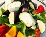 ラタトゥイユ(夏野菜の煮込み)作り方1写真