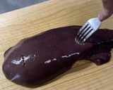 コスパ抜群たくさん飲めるしっとり豚レバー作り方1写真
