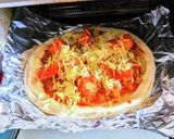 エビフライカレーピザ作り方7写真