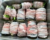 ふわとろ長なすと九条ねぎの豚肉巻き作り方4写真