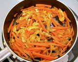 油揚げをプラスで満足感♪にんじんきんぴら作り方3写真