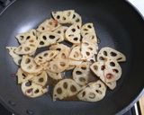 きんぴらレンコン作り方4写真