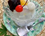 つるんと白玉あんみつ風♪作り方7写真