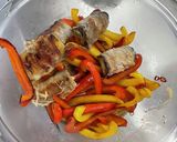 ふわとろ長なすと九条ねぎの豚肉巻き作り方10写真