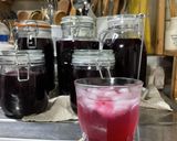 赤紫蘇ジュース クエン酸orレモン汁で♪作り方7写真