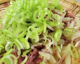 みょうがと長ネギご飯作り方1写真