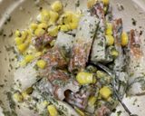 【米粉活用】チクワとコーンの揚げ焼き作り方2写真