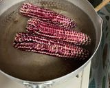 もちとうもろこしとオージービーフステーキ作り方2写真