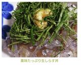 薬味たっぷり生しらす丼作り方5写真
