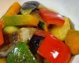 子どもと作りたいカラフル夏野菜の焼き浸し作り方10写真
