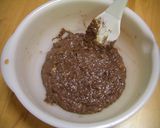 チョコ＆バナナケーキ★　プロテイン入り♪作り方5写真