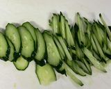 カラフル夏野菜の豚しゃぶサラダ作り方1写真