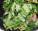 空芯菜とパプリカ他野菜のカラフル炒め作り方6写真