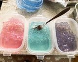 季節ゼリー*甘い紫陽花の花が咲きました♡作り方15写真