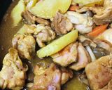 フライパンカレー●中辛チーズチキンカレー作り方2写真