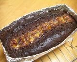 チョコ＆バナナケーキ★　プロテイン入り♪作り方11写真