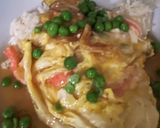 カニカマ天津飯　中華作り方5写真