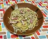 超簡単☆かいわれベーコン塩パスタ♪♪作り方8写真