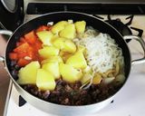 肉じゃがを生姜と共にいただく作り方6写真