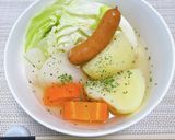 喜晴秘伝の特製塩出汁で和風ポトフ作り方5写真