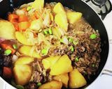肉じゃがを生姜と共にいただく作り方7写真