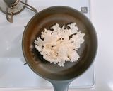 チキンソテーホホホタケ明太クリームソース作り方2写真