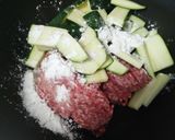 旨辛ズッキーニ味噌炒め★ワンパン★簡単作り方2写真