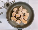 チキンソテーホホホタケ明太クリームソース作り方8写真