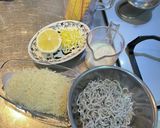 釜揚げしらす♪のレモンクリームパスタ!作り方1写真